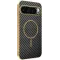 Coque arrière Phonesta Luxury Carbon Fiber avec MagSafe pour Google Pixel 10 Pro - Noir