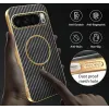 Coque arrière Phonesta Luxury Carbon Fiber avec MagSafe pour Google Pixel 10 Pro XL - Noir 7