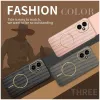 Coque arrière Phonesta Luxury Carbon Fiber avec MagSafe pour HONOR 400 - Marron 8