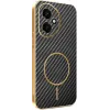 Coque arrière Phonesta Luxury Carbon Fiber avec MagSafe pour HONOR 400 - Noir 0