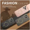 Coque arrière Phonesta Luxury Carbon Fiber avec MagSafe pour HONOR 400 Lite - Rose 8