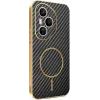 Coque arrière Phonesta Luxury Carbon Fiber avec MagSafe pour HONOR 400 Pro - Noir 0