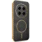 Coque arrière Phonesta Luxury Carbon Fiber avec MagSafe pour HONOR Magic7 Pro - Noir