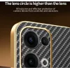 Coque arrière Phonesta Luxury Carbon Fiber avec MagSafe pour Oppo Reno13 - Noir 4