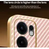 Coque arrière Phonesta Luxury Carbon Fiber avec MagSafe pour Oppo Reno13 F 4G/5G / Reno13 FS 5G - Rose 4
