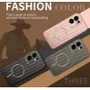 Coque arrière Phonesta Luxury Carbon Fiber avec MagSafe pour Oppo Reno13 F 4G/5G / Reno13 FS 5G - Rose 8