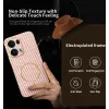 Coque arrière Phonesta Luxury Carbon Fiber avec MagSafe pour Oppo Reno13 Pro - Rose 2