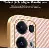 Coque arrière Phonesta Luxury Carbon Fiber avec MagSafe pour Oppo Reno13 Pro - Rose 4