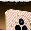 Coque arrière Phonesta Luxury Carbon Fiber avec MagSafe pour Realme 14 Pro - Rose 5