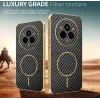 Coque arrière Phonesta Luxury Carbon Fiber avec MagSafe pour Realme 14 Pro - Noir 3