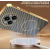Coque arrière Phonesta Luxury Carbon Fiber avec MagSafe pour Realme 14 Pro Plus - Marron 6
