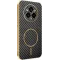 Coque arrière Phonesta Luxury Carbon Fiber avec MagSafe pour Realme 14 Pro Plus - Noir