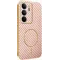 Coque arrière Phonesta Luxury Carbon Fiber avec MagSafe pour Realme 14x / C75 - Rose