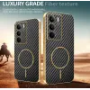 Coque arrière Phonesta Luxury Carbon Fiber avec MagSafe pour Realme 14x / C75 - Noir 3