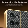 Coque arrière Phonesta Luxury Carbon Fiber avec MagSafe pour Motorola Edge 50 - Noir 5