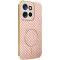 Coque arrière Phonesta Luxury Carbon Fiber avec MagSafe pour Motorola Edge 60 Neo/Edge 50 Neo / ThinkPhone 25 - Rose