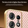 Coque arrière Phonesta Luxury Carbon Fiber avec MagSafe pour Motorola Edge 50 Pro - Rose 5