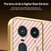 Coque arrière Phonesta Luxury Carbon Fiber avec MagSafe pour Motorola Edge 50 Ultra - Rose 5