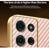 Coque arrière Phonesta Luxury Carbon Fiber avec MagSafe pour Motorola Moto G75 - Rose 4