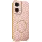 Coque arrière Phonesta Luxury Carbon Fiber avec MagSafe pour Motorola Moto G85 - Rose