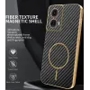 Coque arrière Phonesta Luxury Carbon Fiber avec MagSafe pour Motorola Moto G85 - Noir 2