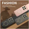 Coque arrière Phonesta Luxury Carbon Fiber avec MagSafe pour Xiaomi 14T - Rose 8