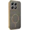 Coque arrière Phonesta Luxury Carbon Fiber avec MagSafe pour Xiaomi 14T Pro - Marron