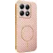 Coque arrière Phonesta Luxury Carbon Fiber avec MagSafe pour Xiaomi 14T Pro - Rose