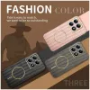 Coque arrière Phonesta Luxury Carbon Fiber avec MagSafe pour Xiaomi 14T Pro - Rose 8