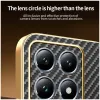 Coque arrière Phonesta Luxury Carbon Fiber avec MagSafe pour Xiaomi 14T Pro - Noir 7