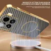 Coque arrière Phonesta Luxury Carbon Fiber avec MagSafe pour Xiaomi 15 - Marron 1
