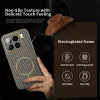Coque arrière Phonesta Luxury Carbon Fiber avec MagSafe pour Xiaomi 15 - Marron 3