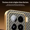 Coque arrière Phonesta Luxury Carbon Fiber avec MagSafe pour Xiaomi 15 - Marron 5