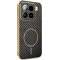 Coque arrière Phonesta Luxury Carbon Fiber avec MagSafe pour Xiaomi 15 - Noir