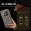 Coque arrière Phonesta Luxury Carbon Fiber avec MagSafe pour Xiaomi 15 Ultra - Marron 3