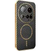 Coque arrière Phonesta Luxury Carbon Fiber avec MagSafe pour Xiaomi 15 Ultra - Noir 0
