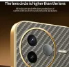 Coque arrière Phonesta Luxury Carbon Fiber avec MagSafe pour Xiaomi Poco F7 Pro - Marron 5