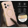 Coque arrière Phonesta Luxury Carbon Fiber avec MagSafe pour Xiaomi Poco F7 Pro - Rose 7