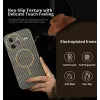 Coque arrière Phonesta Luxury Carbon Fiber avec MagSafe pour Xiaomi Poco F7 Ultra - Marron 2