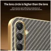 Coque arrière Phonesta Luxury Carbon Fiber avec MagSafe pour Samsung Galaxy A16 - Marron 7