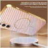 Coque arrière Phonesta Luxury Carbon Fiber avec MagSafe pour Samsung Galaxy A16 - Rose 4