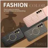 Coque arrière Phonesta Luxury Carbon Fiber avec MagSafe pour Samsung Galaxy A36 - Marron 8