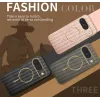 Coque arrière Phonesta Luxury Carbon Fiber avec MagSafe pour Google Pixel 9 - Marron 4