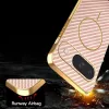 Coque arrière Phonesta Luxury Carbon Fiber avec MagSafe pour Google Pixel 9 - Rose 8