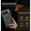 Coque arrière Phonesta Luxury Carbon Fiber avec MagSafe pour Google Pixel 9 Pro - Noir 2