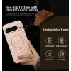 Coque arrière Phonesta Luxury Carbon Fiber avec MagSafe pour Google Pixel 9 Pro XL - Rose 2