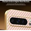 Coque arrière Phonesta Luxury Carbon Fiber avec MagSafe pour Google Pixel 9 Pro XL - Rose 5