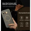 Coque arrière Phonesta Luxury Carbon Fiber avec MagSafe pour Google Pixel 9a - Marron 2