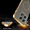 Coque arrière Phonesta Luxury Carbon Fiber avec MagSafe pour Xiaomi 15T - Marron 7