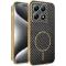 Coque arrière Phonesta Luxury Carbon Fiber avec MagSafe pour Xiaomi 15T - Noir